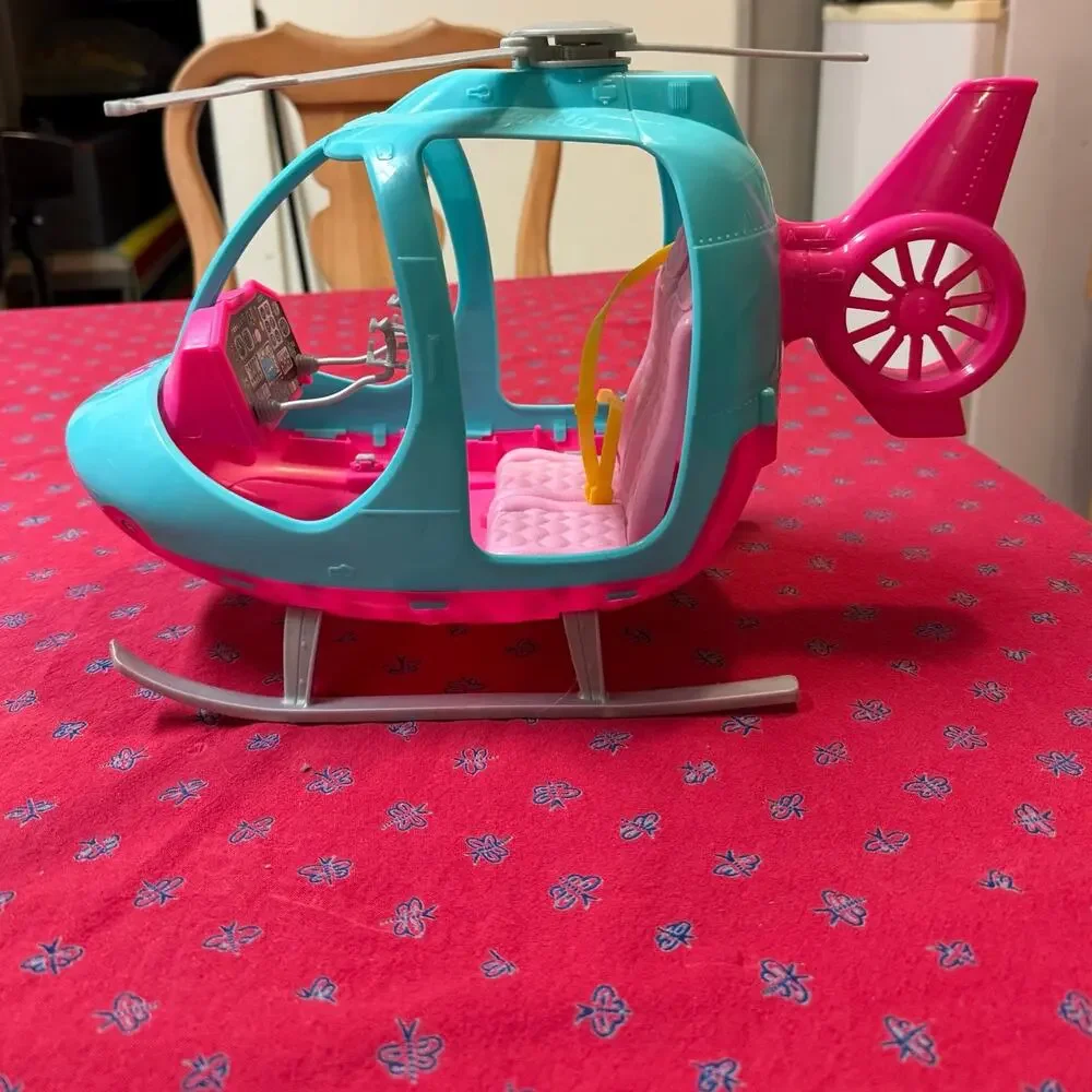 Barbie Travel Helicopter Toy for Barbie Dolls
